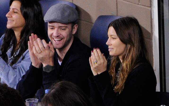 Justin Timberlake et Jessica Biel enchantés par la victoire de Rafael Nadal