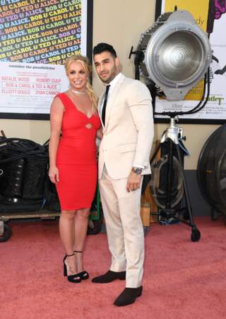 Avant-première Once Upon a Time in Hollywood - Britney Spears et Sam Asghari