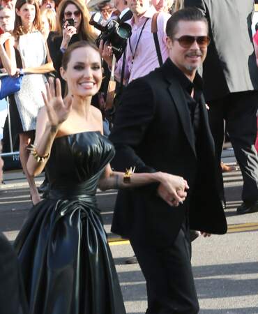 Brad Pitt et Angelina Jolie en 2014