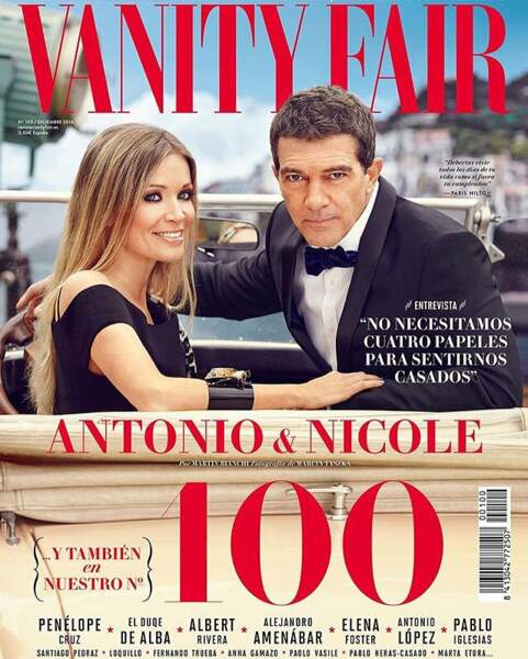 Ils se sont même offert la couv du 100ème numéro du Vanity Fair espagnol