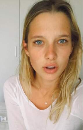 Le selfie sans maquillage d'Ilona Smet