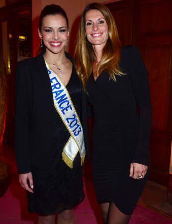 Marine Lorphelin, Miss France 2013, et Sophie Thalmann