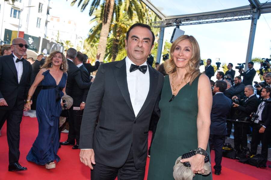 Carlos Ghosn et son épouse