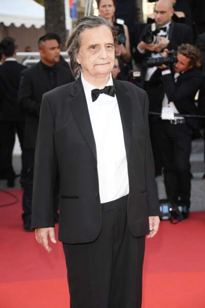 Cannes - Montée des Marches pour le 70ème anniversaire : Jean-Pierre Leaud