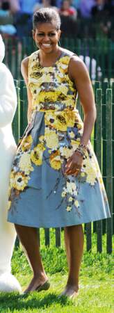 Michelle Obama en Tracy Reese