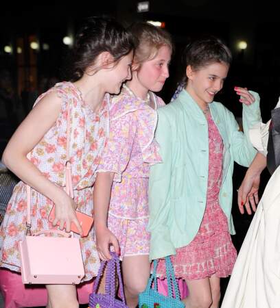 Katie Holmes emmène sa fille Suri et ses amies au restaurant Delicatessen à New York pour son anniversaire
