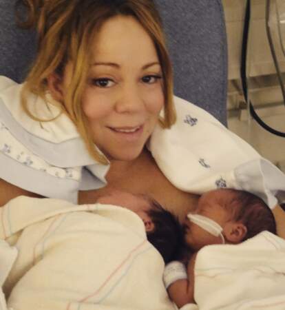 Le 30 avril 2011, Mariah Carey donnait naissance à ses deux enfants