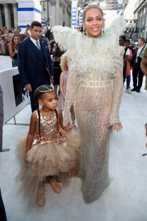 Beyoncé et Blue Ivy, les stars du red carpet new-yorkais