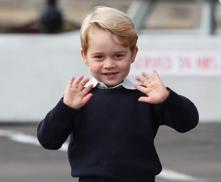 Le prince George est le fils du prince William et Kate Middleton. Il a 4 ans