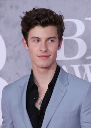Shawn Mendes à la cérémonie des Brit Awards 2019, Londres
