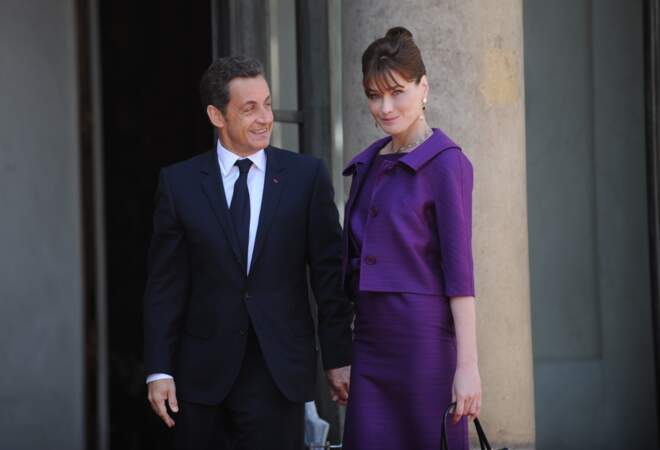 Nicolas Sarkozy et Carla Bruni se sont mariés le 2 février 2008