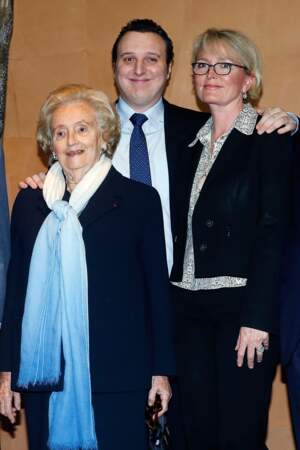 Bernadette Chirac, Martin Rey-Chirac et Claude Chirac
