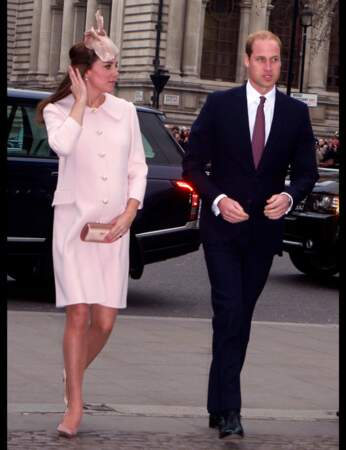 Le couple princier est toujours aussi élégant, et Kate aussi mince
