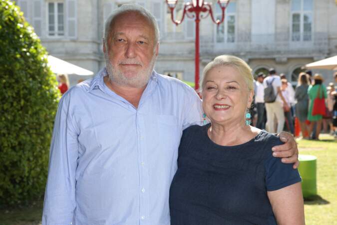 Josiane Balasko et son mari George Aguilar au 12ème Festival d'Angoulême