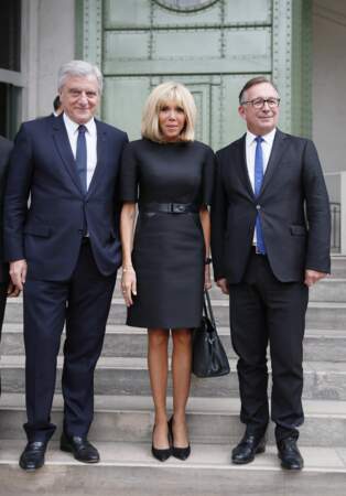 Brigitte Macron au Grand Palais pour l'hommage à Karl Lagerfeld