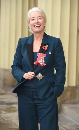 Emma Thompson a reçu l'insigne de Dame commandeur au palais de Kensington ! 