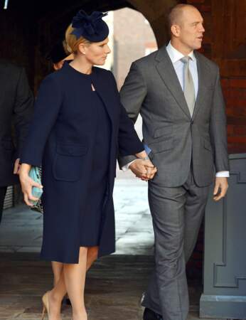 Zara Phillips, la seule marraine du prince George issue de la famille royale, est enceinte