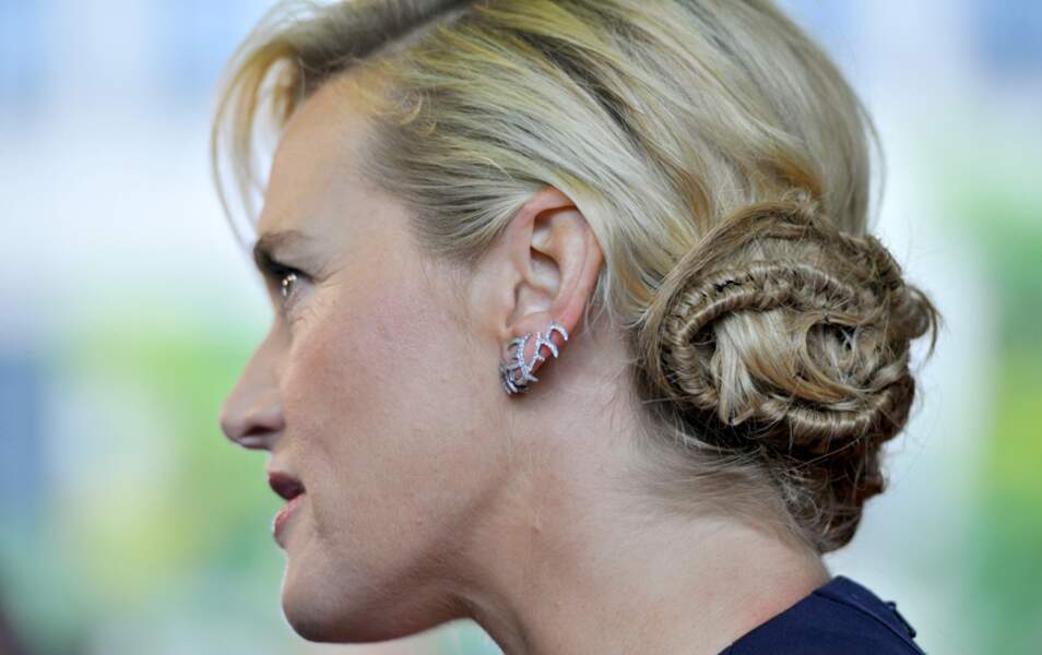 Pour sa coiffure, Kate Winslet avait opté pour un chignon