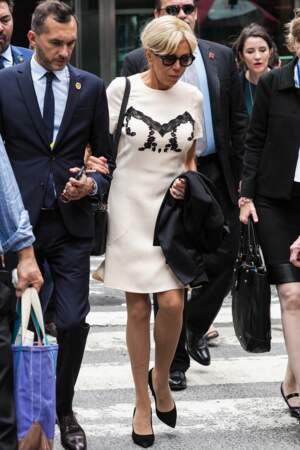 Brigitte Macron à New York, ce mardi 19 septembre