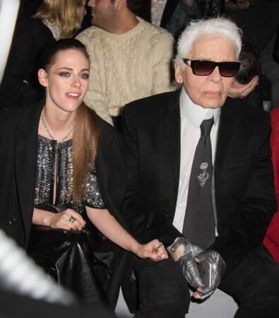 Kristen Stewart et Karl Lagerfeld : le power couple fashion de la semaine
