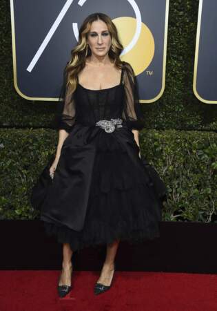 Sarah Jessica Parker lors de la 75e cérémonie des Golden Globes, le 7 janvier 2018