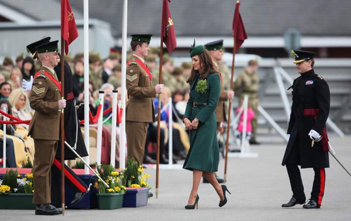 Kate Middleton fête la Saint Patrick 