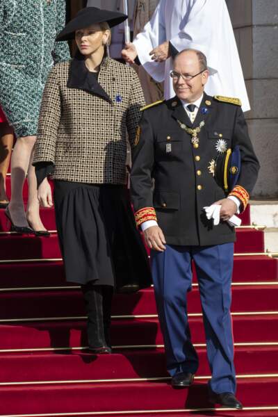 La prince Albert II et Charlène de Monaco