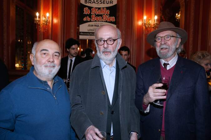 Gérard Jugnot, Bertrand Blier et Jean-Pierre Marielle