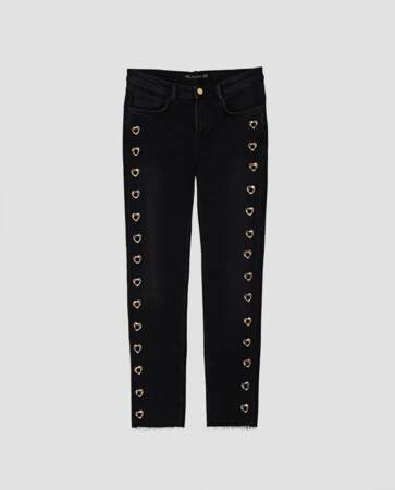 Zara : Jean cinq poches taille normale, 25,99 euros au lieu de 39,95 euros