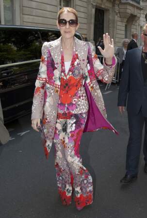 Céline Dion à Paris le 14 juin 2017