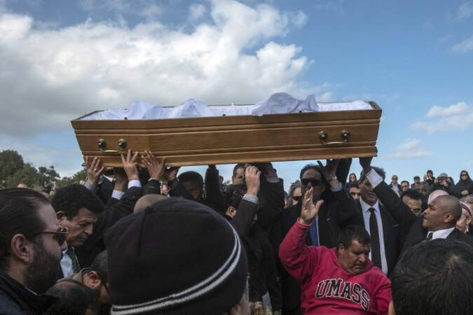 Obsèques d'Azzedine Alaïa à Sidi Bou Saïd en Tunisie