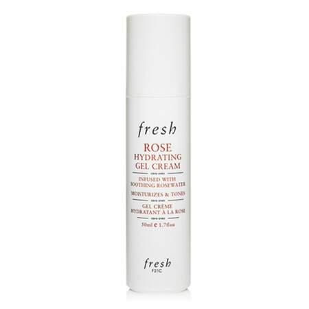 Gel crème visage hydratant à la rose, Fresh, actuellement à 34,50€ les 50ml chez Sephora