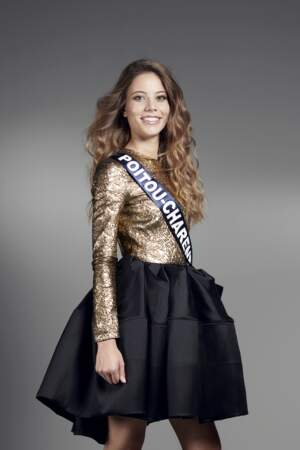 Miss Poitou-Charentes : Magdalène Chollet – 19 ans
