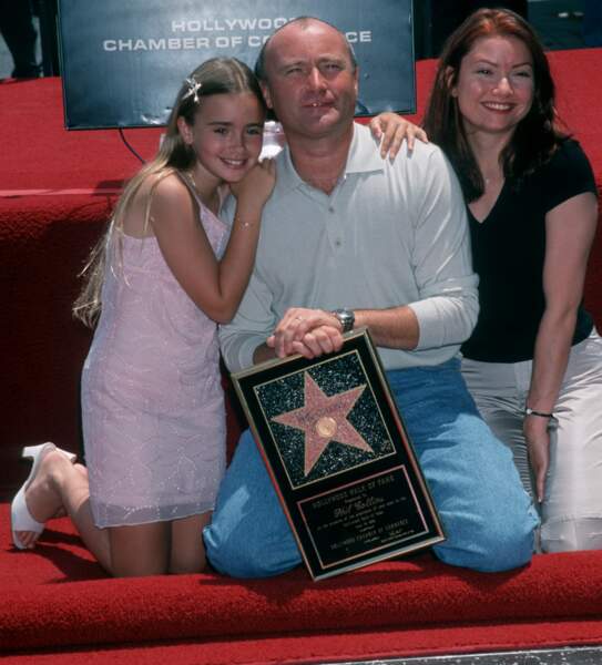 Phil Collins et sa fille Lily