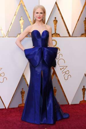 Nicole Kidman à la 90e cérémonie des Oscars, à Los Angeles le 4 mars 2018