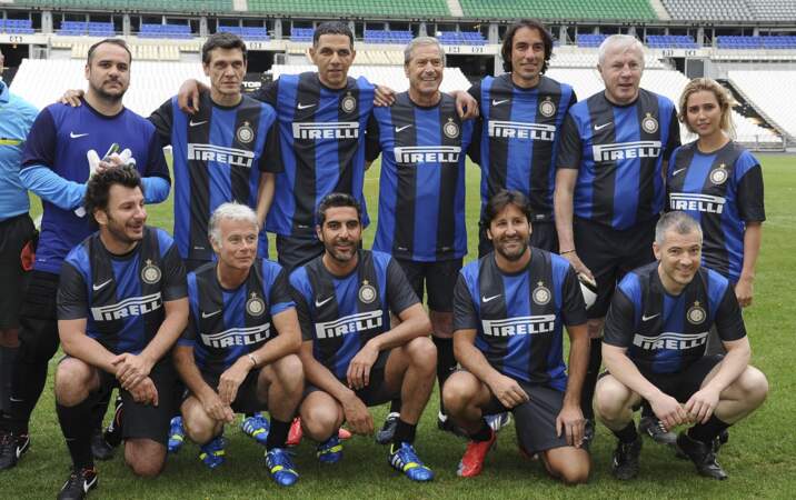 L’équipe aux couleurs de l’Inter de Milan