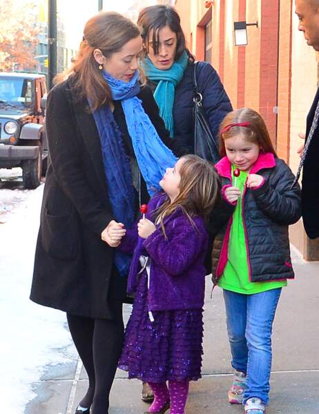 Mimi O'Donnell et ses filles Tallulah et Willa