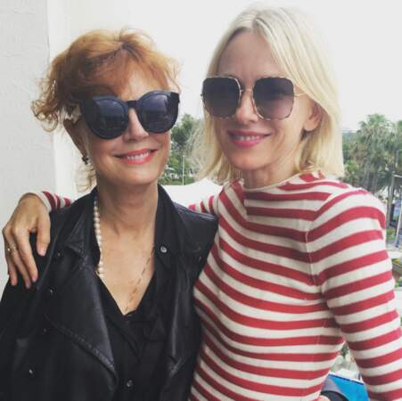 Insta Cannes 2016 : Susan Sarandon adore Naomi Watts.