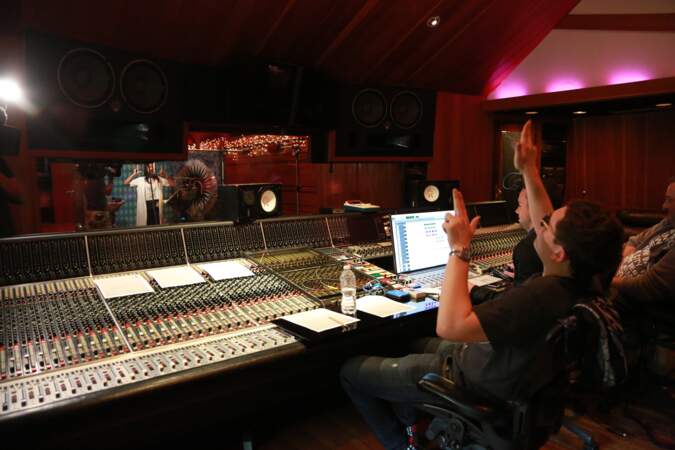 En studio avec Cris Cab