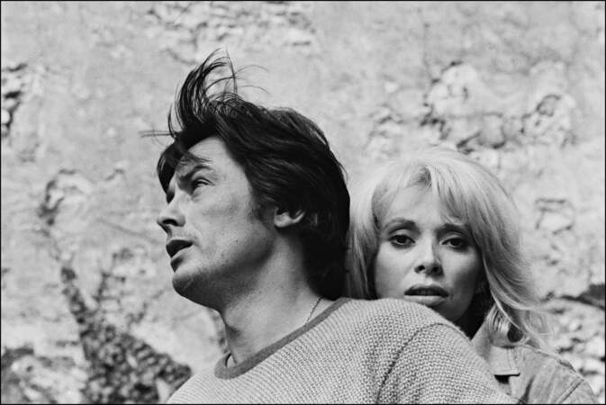 Mireille Darc et Alain Delon : 15 ans d'amour- Sur le tournage de Madly de Roger Kahane en 1969