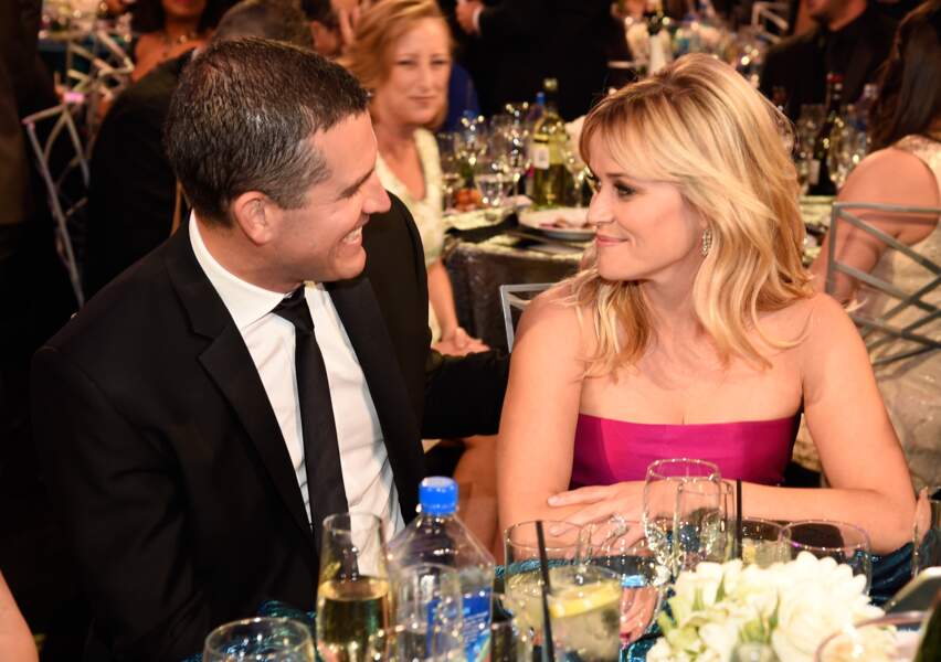 Reese Witherspoon a rencontré son mari aux Oscars. Elle se faisait importuner par un invité ivre