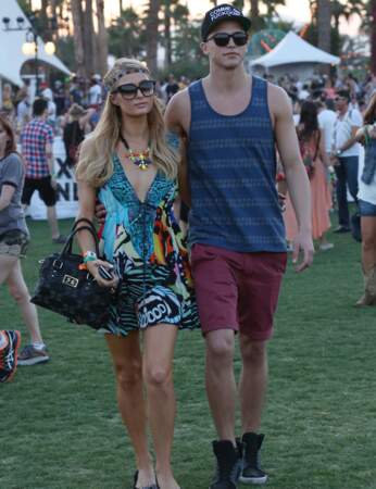 Paris Hilton avec son petit ami Riper Viperii