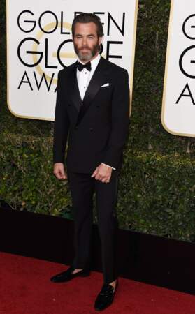 Golden Globes 2017 : Chris Pine (Star Trek)