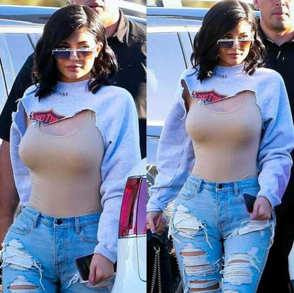 Kylie Jenner dans une petite liquette toute mimi mais auparavant mangée par les requins