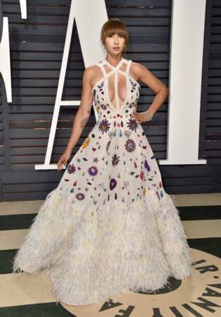 Soirée Vanity Fair : décolletés, robes fendues, side boob, l’after party très sexy des Oscars - Jackie Cruz
