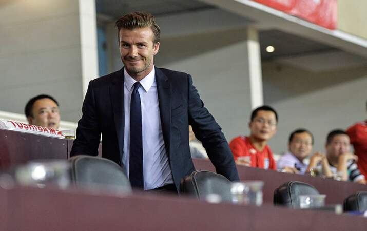 David Beckham sort de sa retraite en Chine
