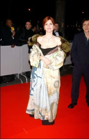 Agnès Jaoui à la 28e cérémonie des César, en 2003