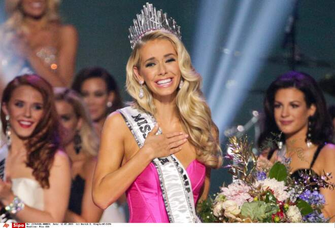 Grosse émotion pour la toute nouvelle Miss USA