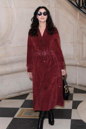 Monica Bellucci, au défilé Christian Dior, le 21 janvier 2019 pour la semaine de la haute couture