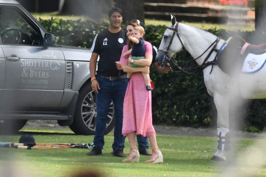 Kate Middleton et le prince Louis